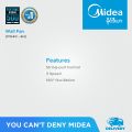 Midea FW40-6H Wall Fan (16 Inches). 
