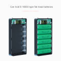 QC 3.0 Quick Charge Version Detachable 6*18650 Power Bank Case Dual USB Mobile Phone Charge PD DIY Shell 18650 Battery Holder. 