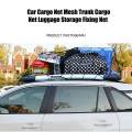 120 x 80cm Car Roof Net Nylon Mesh Elastic Cargo Cover Net. 