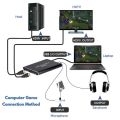 4K Video Capture Card 1080P 60fps HD Camera Recording Box HDMI to USB 3.0 PC Live Streaming Grabber Recorder. 