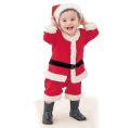 Santa Claus Boy Set+hat+ခါးပတ်. 