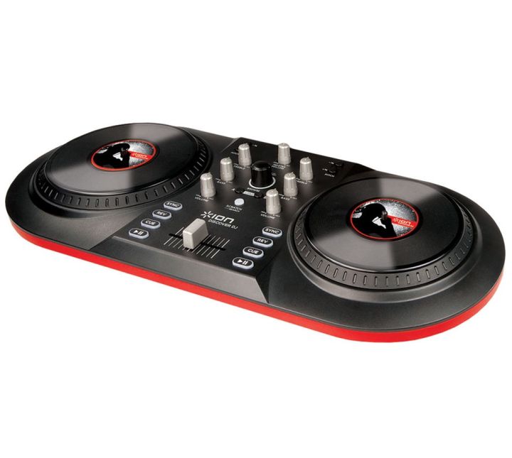 ION Discover DJ USB DJ controller for Mac and PC