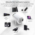 (Preorder)Lowest price in✨ ✨ HY300 Pro 1080P 4K projector Mini projector Android 12.0 5G WIFI Bluetooth Supports screen mirroring Connect to mobile phones. 