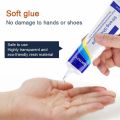 ရေစိုခံ ဖိနပ်ကပ်ကော် 60ml Strong Shoe Glue Clear Repair Shoe Sole Glue,Waterproof Quick Dry Repair in Seconds Adhesive for Sneakers Hiking Shoes Boots All (1Pcs). 