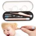 Ear Pick Magnifier Tool USB Glow With light [Professional Earwax Removal Kit with Light and Storage Box]. 
