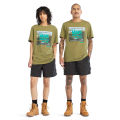 Timberlad GRAPHIC TEE MAYFLY: Timberlad's Signature Graphic Tee Infused with Nature's Grace and Urban Flair. 
