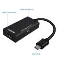 Mirco USB Adapter /Micro USB 2.0 MHL To HDMI Cable HD 1080P Adapter / HTC LG Android HDMI Converter  Compatible With Android. 