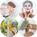 💧ရေချိုး ရေကာ ခေါင်းစွတ် 🛁Reusable Waterproof EVA Shower Caps - Free Size for All Ages🧖‍♀️. 