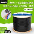 network cable, cat 6 cat5, network + power cable. 