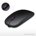 Ultra-thin rechargeable wireless mouse. 