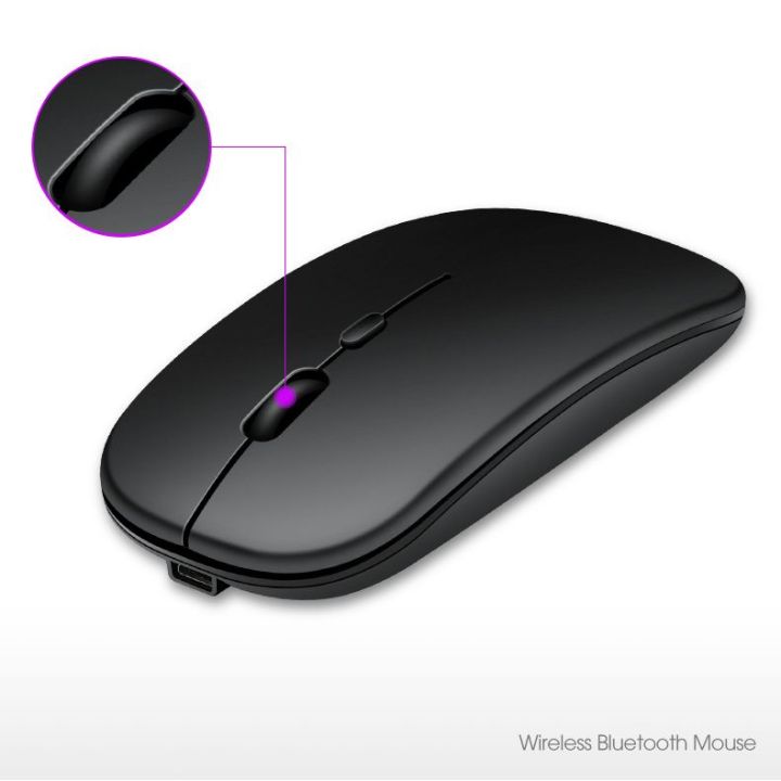 Ultra-thin rechargeable wireless mouse