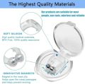 Anti Snoring Devices, Silicone Magnetic Anti Snoring Nose Clip, Snoring Solution Comfortable Nasal to Relieve Snore, Stop Snoring for Men and Women. 