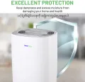 DEHUM FRESH | The Quietest Dehumidifier (36dBA) 12L/Day,180W, Up to 240sqft, 20 million Negative Ion. 