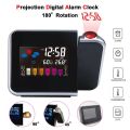 Digital Alarm Clock with Temperature. 