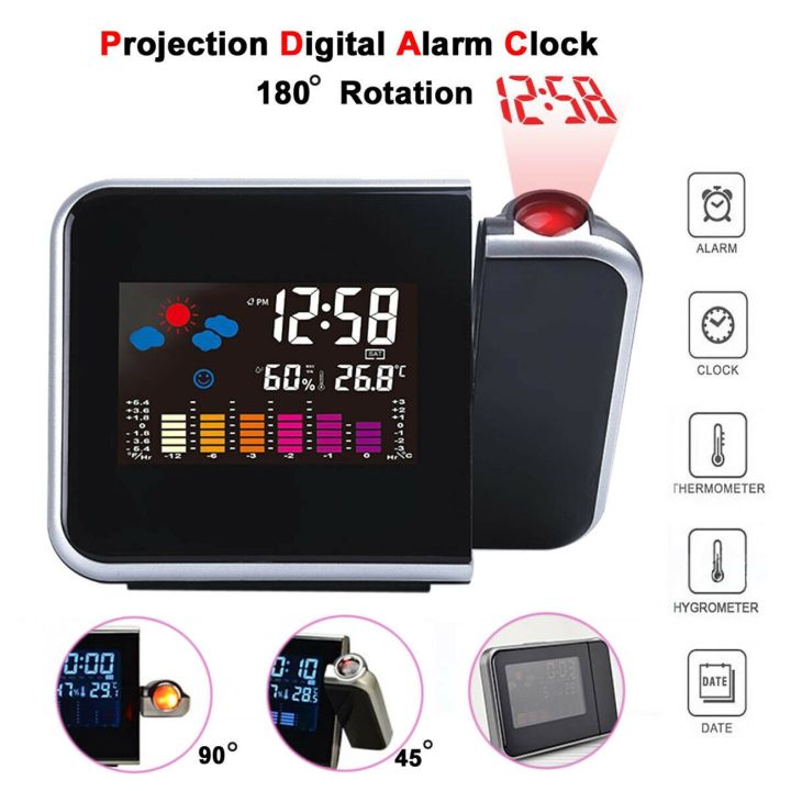 Digital Alarm Clock with Temperature