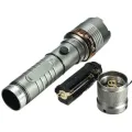 Elfeland   T6 Flashlight LED Battery Power Zoomable Torch. 