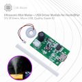 Ultrasonic Mist Maker + USB Driver Module for Humidifier (5V, Ø16mm, Micro USB, Quality Grade-B) - CE Store. 