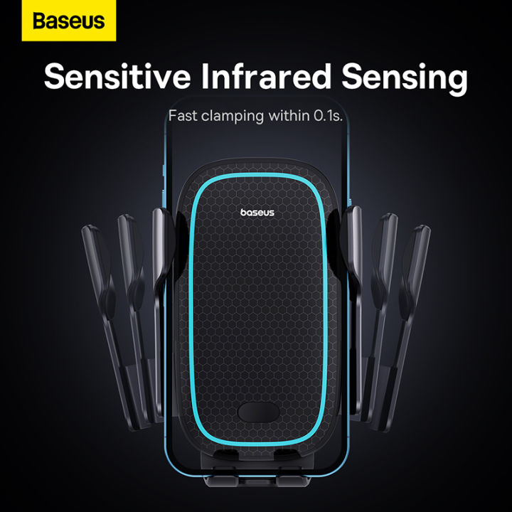 (Preorder)%20Baseus%20Car%20Charger%20Milky%20Way%20Pro%20Series%20Wireless%20Charging%20Electric%20Car%20Mount%20Phone%20Holder%2015W%20Cluster%20Black%20-%20Image%203