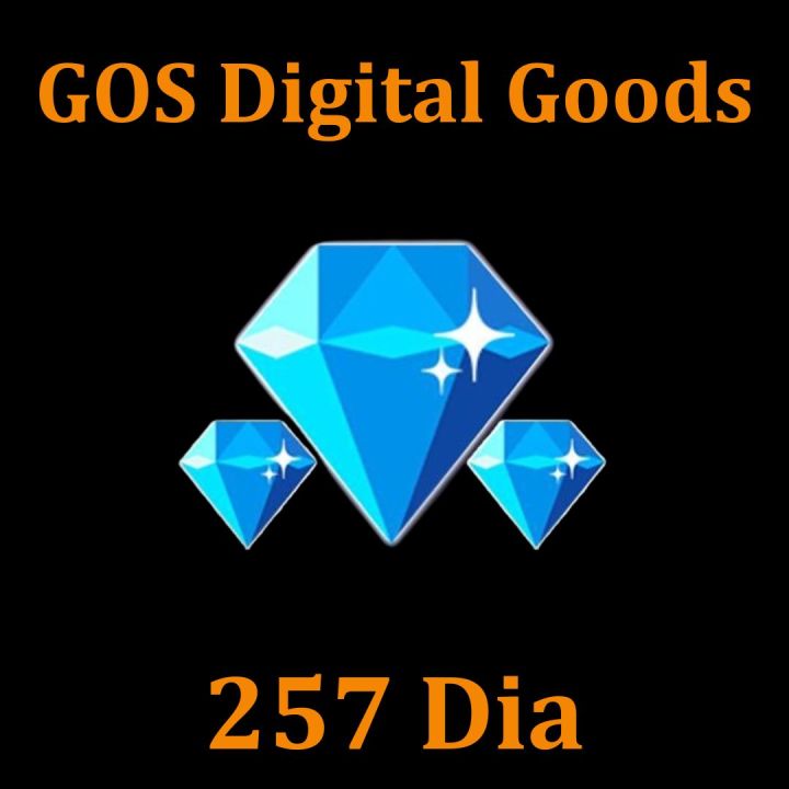 257 Diamonds - Mobile Legends