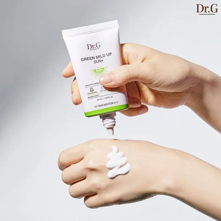 Dr.G%20Green%20Mild%20Up%20Sunscreen%20SPF%2050+%20PA++++/%20Sunscreen%20for%20Sensitive%20skin%20_%2050ml%20-%20Image%207