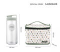 Locknlock Let’s Go Green Special Edition Lunch Box Set *အပူခံအိတ် + microwave safe ထမင်းဘူး ၂ ဘူး + ၁.၂ လီတာ ရေဘူး *💯 Authentic Official Store *Made in Korea. 