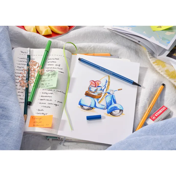 STABILO%20Pen%2068%20Fibre%20Tip%20Pens%20Marking%20Highlighter%20Pen%20and%20Text%20Markers%20-%20Image%208