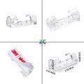 ဝါယာကြိုး organizer clip. Self-Adhesive Cable Clips Organizer Drop Wire Holder Cord Management, Pack of 20, Transparent. 