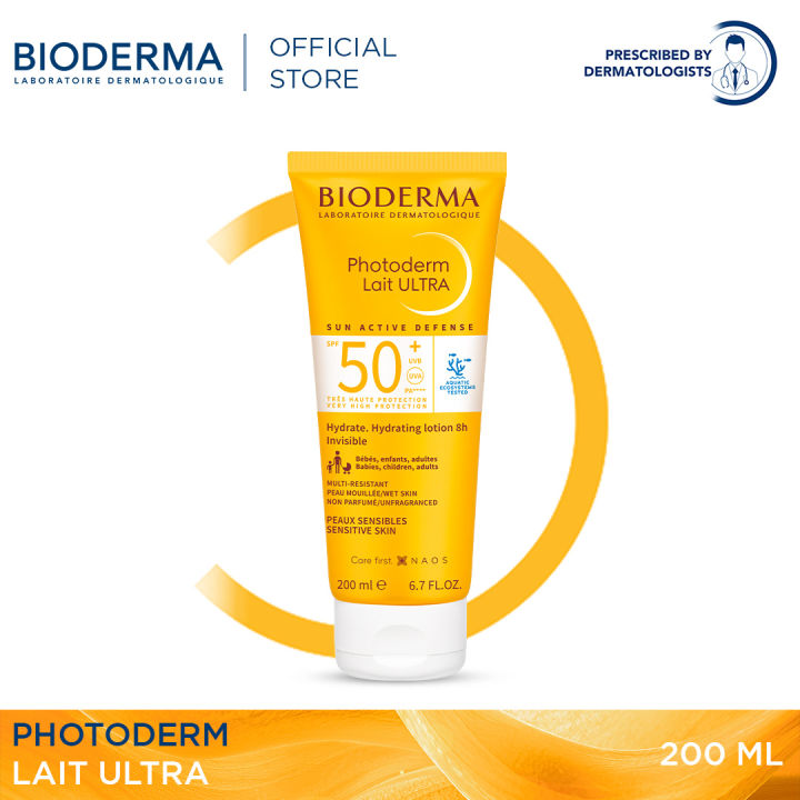 Bioderma Photoderm Lait Ultra SPF50+ - 200 ML (Sunscreen, Pregnancy Safe Sunscreen)