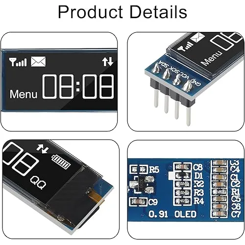 (Preorder)%20ACEIRMC%204-Pack%200.91"%20I2C%20OLED%20Display%20Module,%20I2C%20Display%20Module,%20OLED%20Display%20Driver,%20DC%203.3V~5V%204-Pin%20for%20STM32,%20AVR,%20Arduino,%20and%20Raspberry%20Pi%20(White)%20-%20Image%205