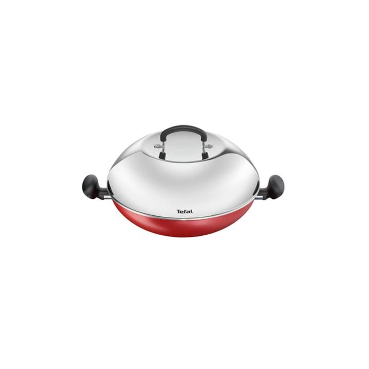 Tefal Pure Chef Wok 34cm with Lid