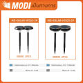 (Preorder) MODI Solar lawn lamp, 2-pack, warm light, garden decoration, solar energy, waterproof IP65, automatic on/off. 