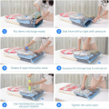 🧳လေစုပ် အဝတ်ထည့်အိတ် 🎒Vacuum Bags For Clothes With Pump Reusable Plastic Bags For Packing4Xl For Clothes Space Saver Bag Compression Sealer Bags 1pc  (S,M,L,XL Size Vacuum Bags For Storage)🗜️. 