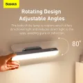 Baseus Magnetic LED Light Bar, Dimmable Table Desk Lamp with Touch Control, Rechargeable Study Light with 3 Modes, Under Cabinet Lights Battery Operated for Kitchen Reading Wardrobe Cupboard. 