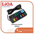 LiOA Extension Socket 3M (1 switch, 10 outlets). 