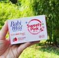 babi mild baby soap. 