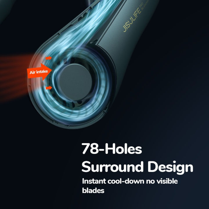 (Preorder)%20JISULIFE%204000mAh%20Portable%20Fan%20Bladeless%20Three-level%20Wind%20Adjustable%20Fashion%20Design%20Size%20-%20Image%203