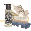 "Elevate Your Sneaker Care Routine with the Comprehensive Dr. Sneaker Set: Precision Towel, Specialized Brush, and Expert Sneaker Shampoos/Dry Cleaner YSC-001A for Ultimate Footwear Revitalization and Maintenance". 