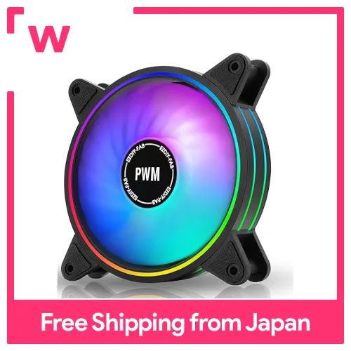 (Preorder) EZDIY-FAB 120mm Argh PC Casing Fan PWM Silent RGB Fan ...