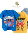 ကလေးချည်သားအင်္ကျီ တီရှုပ် Cotton T shirt for baby kids AyeyarMark. 