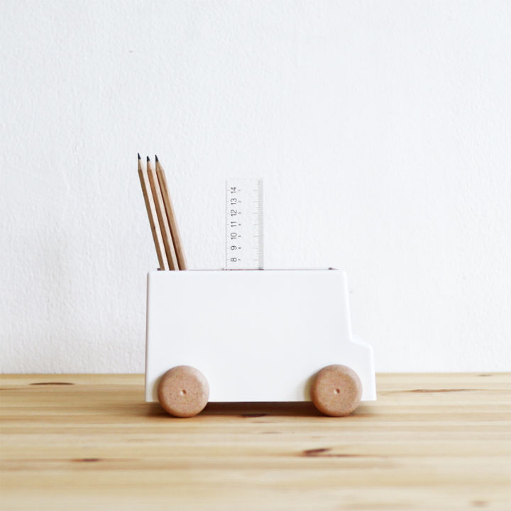 (Preorder)%20Minimal%20Food%20Truck,%20White,%20Pencil%20Holder,%20Pen%20Holder,%20Toothbrush%20Holder,%20Toothpaste%20Holder,%20Detachable,%202%20Pieces,%20by%20AquaproThailand%20-%20Image%203