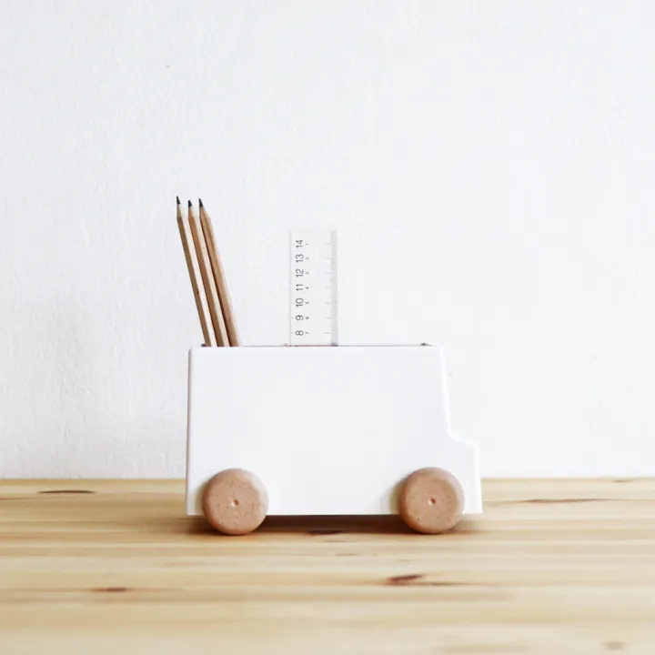 (Preorder)%20Minimal%20Food%20Truck,%20White,%20Pencil%20Holder,%20Pen%20Holder,%20Toothbrush%20Holder,%20Toothpaste%20Holder,%20Detachable,%202%20Pieces,%20by%20AquaproThailand%20-%20Image%203