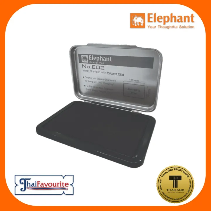ELEPHANT%20STAMP%20PAD%20#E02%20BLACK%20-%20Image%204
