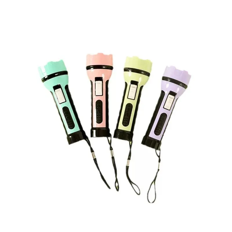 🔦 LED Mini Emergency Flashlight Dimmable Plastic Small Light Party Toy ...