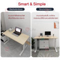 (Preorder) elife adjustable table, electric, work table, ergonomic desk, computer stand ကွန်ပျူတာစားပွဲ. 