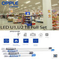 OPPLE U1 T8 Set-600mm- 9W 6500K (Daylight). 