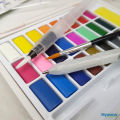 Solid Watercolor Set - 24 Colors - Giorgione. 