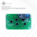 20x4 Character LCD Display Module + I2C Expander Module (Green) - CE Store. 