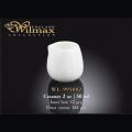 Wilmax Porcelain Creamer 2 OZ in set 12 pieces. 