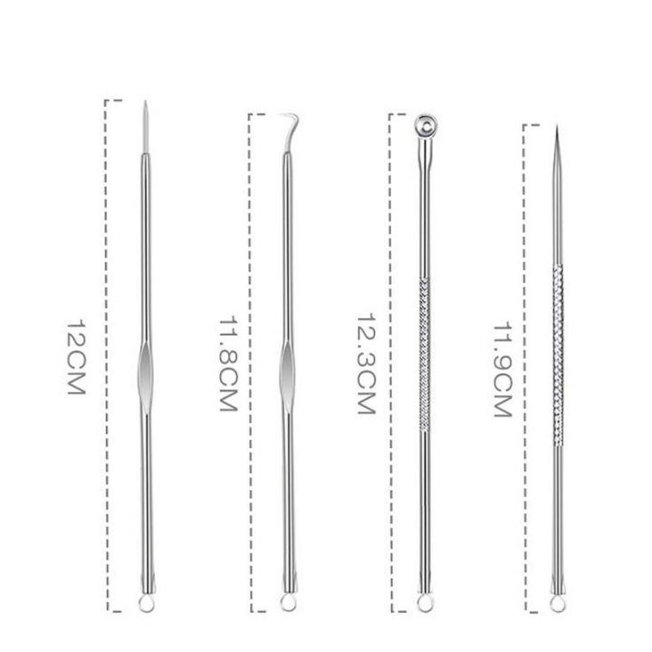 (Preorder)SEVICH%204PCS%20Blackhead%20Remover%20Pimple%20Acne%20Pore%20Comedone%20Extractor%20Face%20Skin%20Care%20Tool%20-%20Image%207