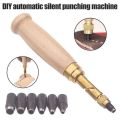 DIY Hand Craft Multi-function Puncher 6-Different Size of Punch Hole Automatic Book Drill School Office Household Shop Use Puncher Tool Set. 